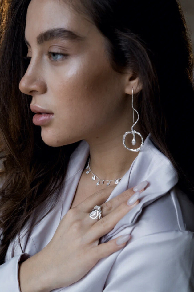 Серьги "Ведающая"