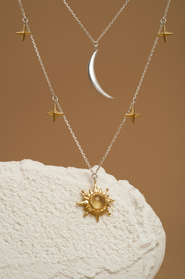 Колье &quot;Свет радостного сердца&quot;