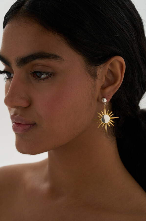 Серьги "Быть солнцем"