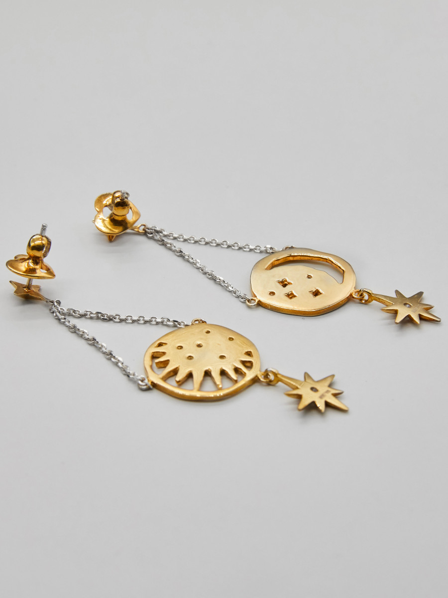 Серьги "Женская вселенная NEW"