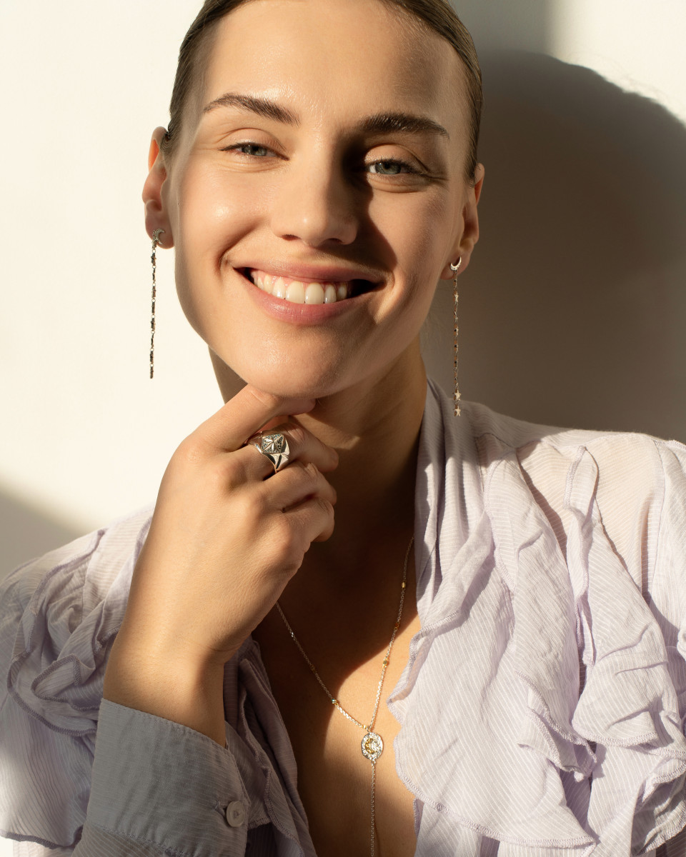 Серьги "Путь звезды"