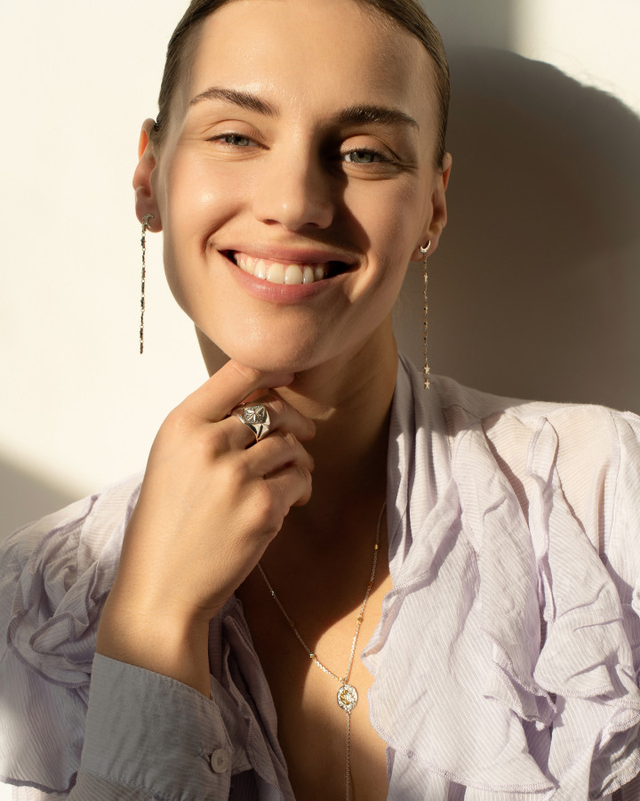 Серьги "Путь звезды"