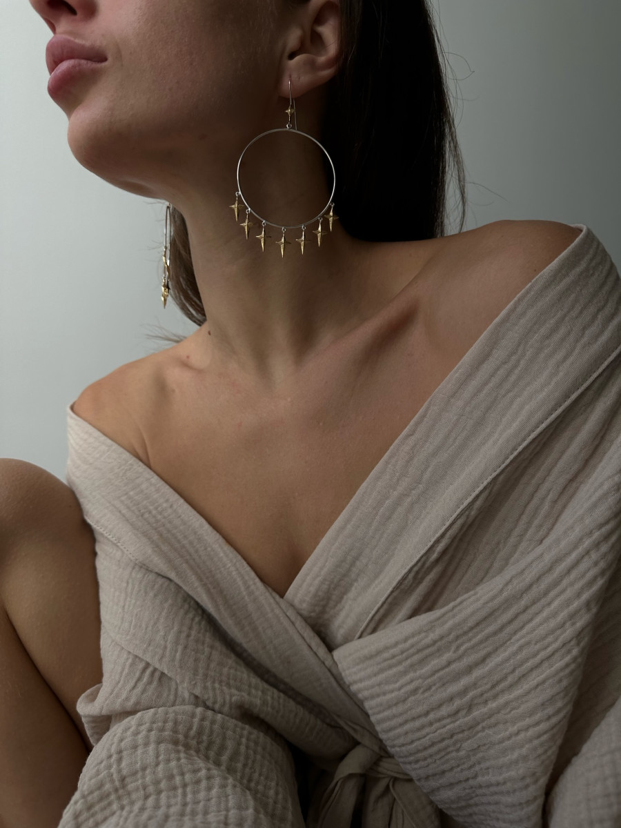 Серьги "Свободна духом"