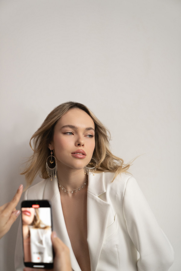 Серьги "Царица ночи"