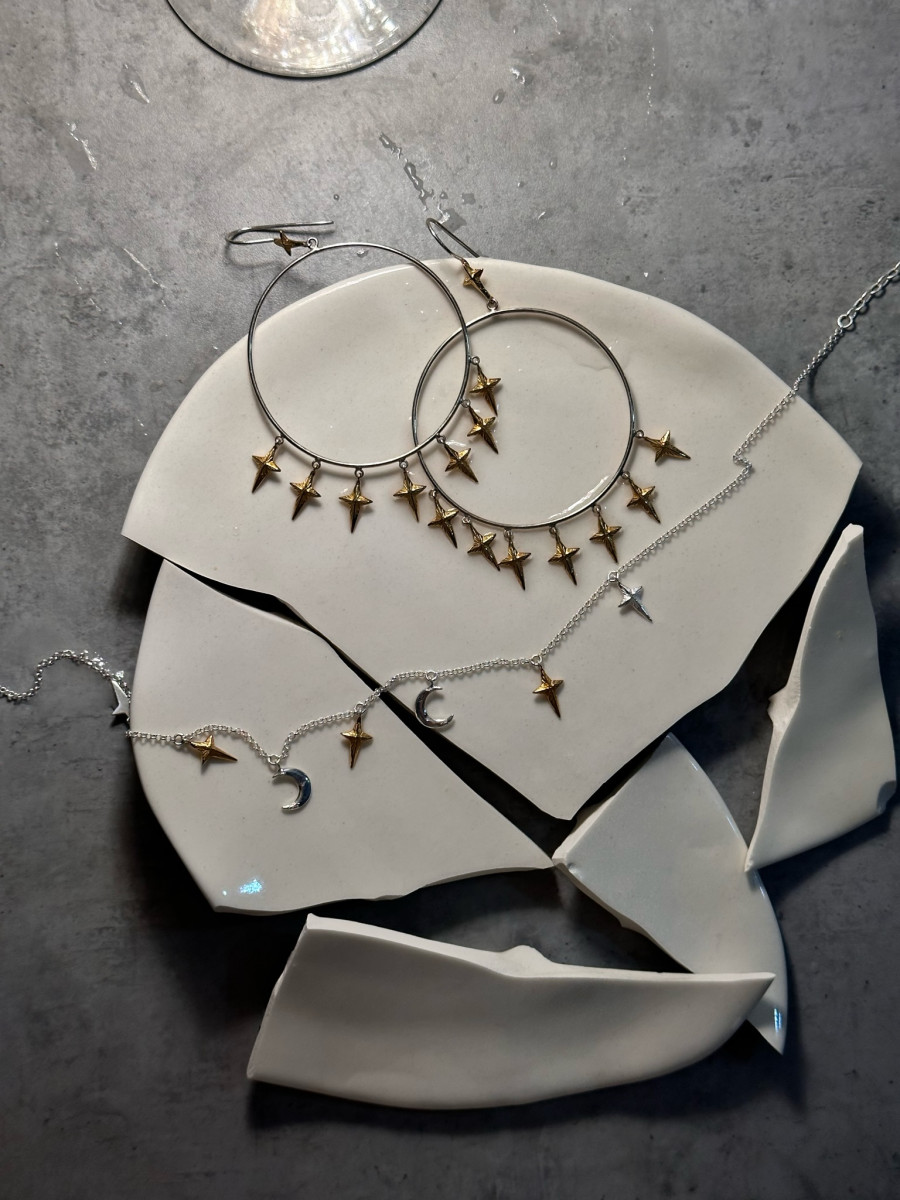 Серьги "Свободна духом"