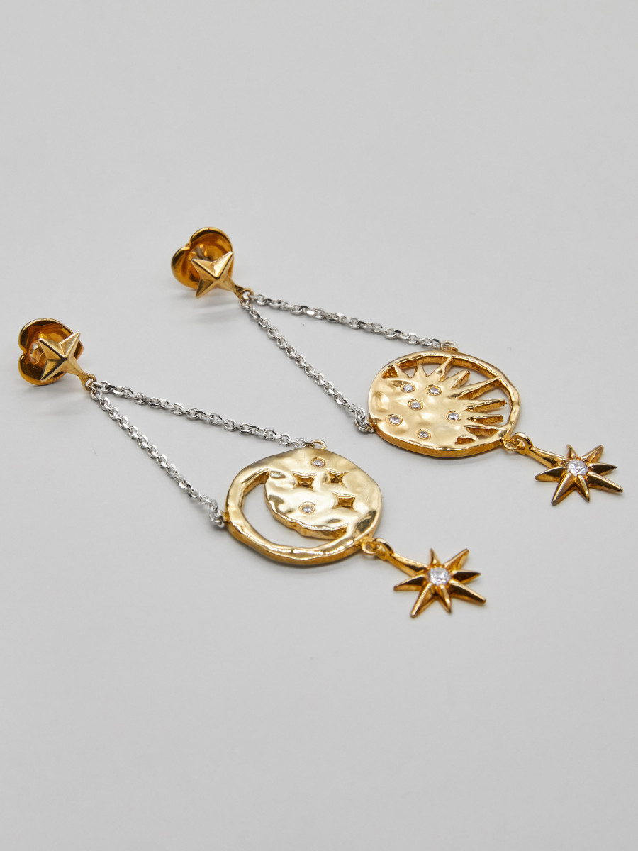 Серьги "Женская вселенная NEW"