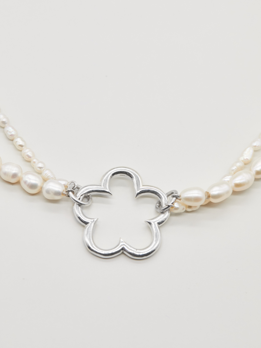 Колье "Цветение сердца"