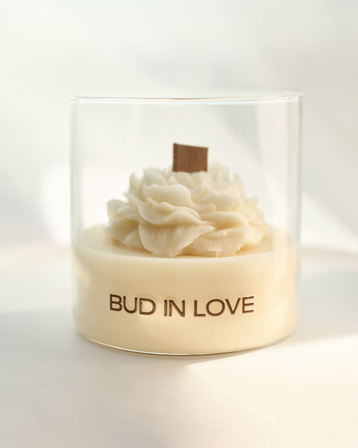 Свеча цветок