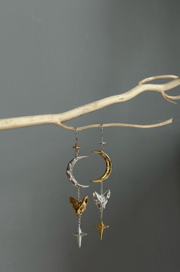 Серьги "Лунная мистика"