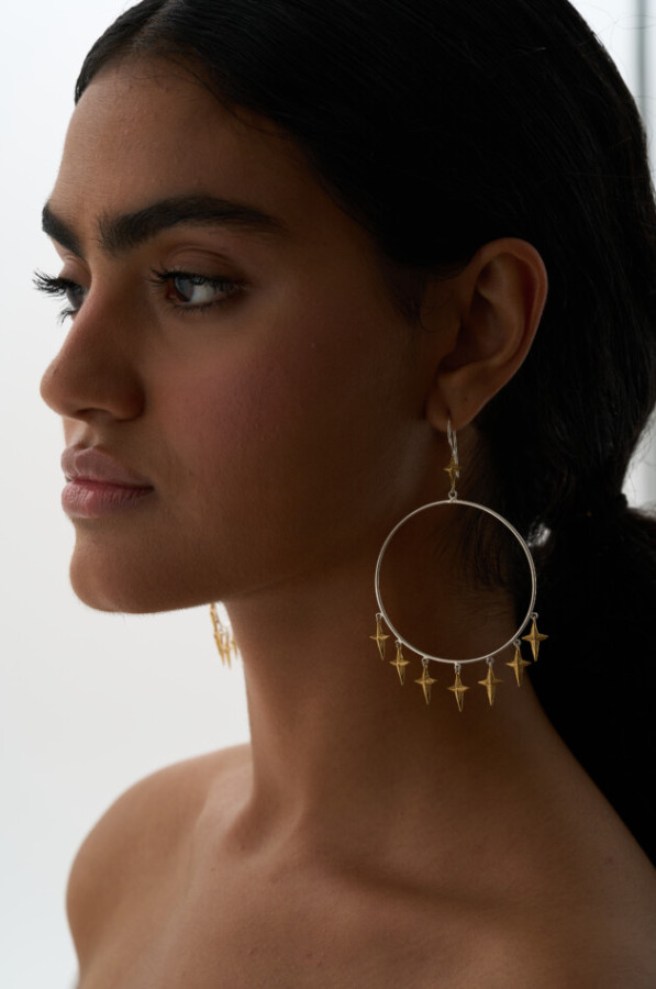 Серьги "Свободна духом"