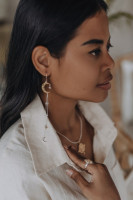 Серьги "Поток любви"