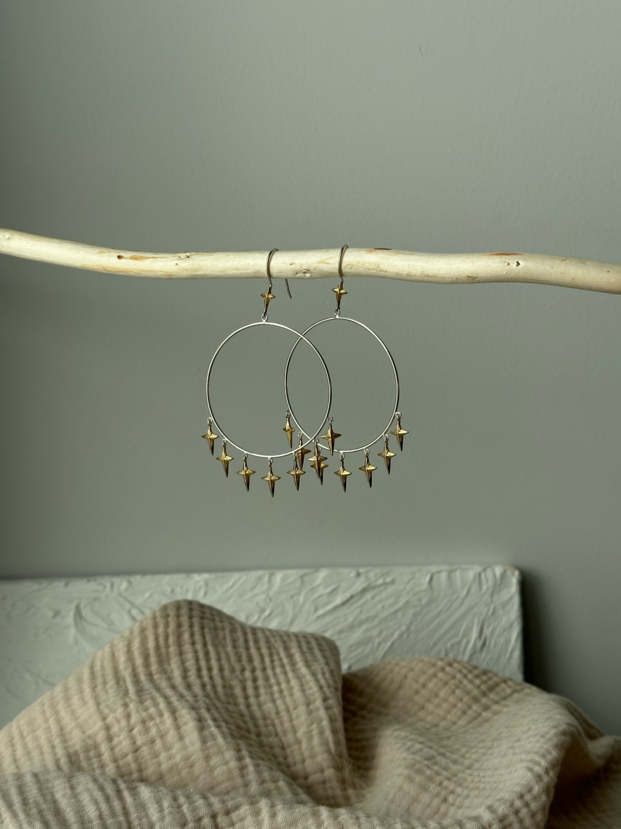 Серьги "Свободна духом"