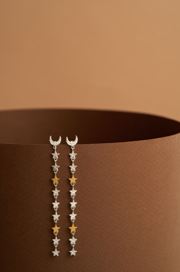 Серьги "Путь звезды"