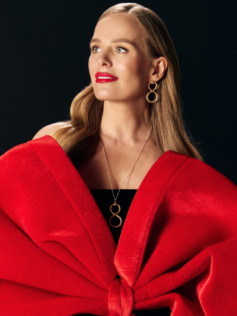 Серьги "Код вечности"