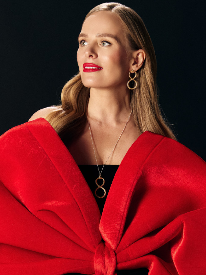 Серьги "Код вечности"