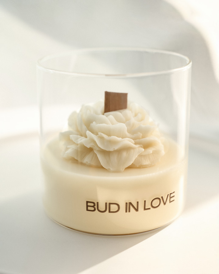 Свеча цветок