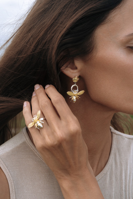 Серьги "Королевское состояние"