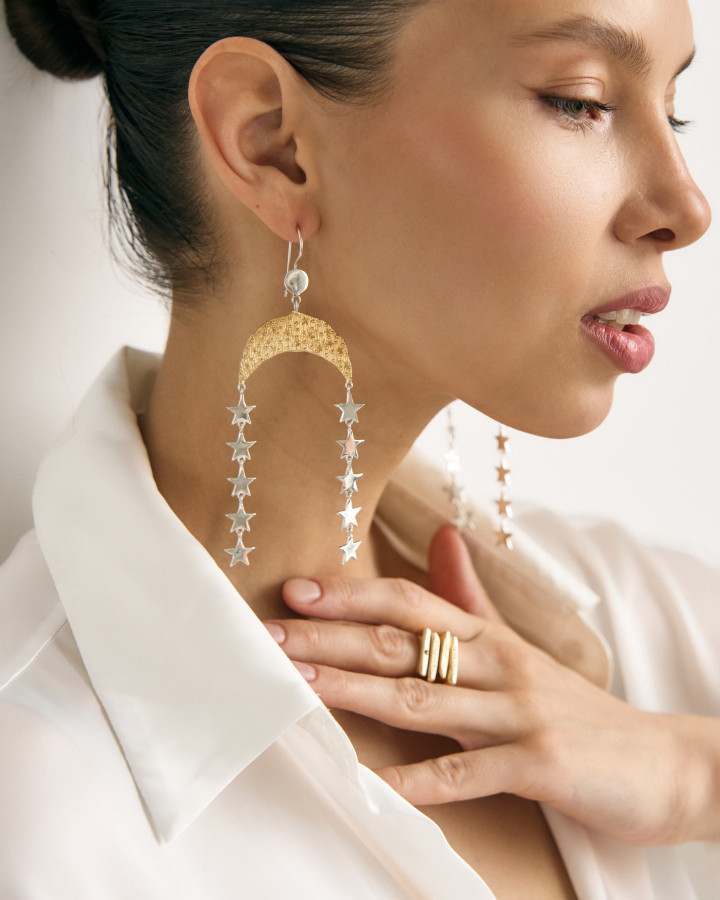 Серьги "Животворящая"