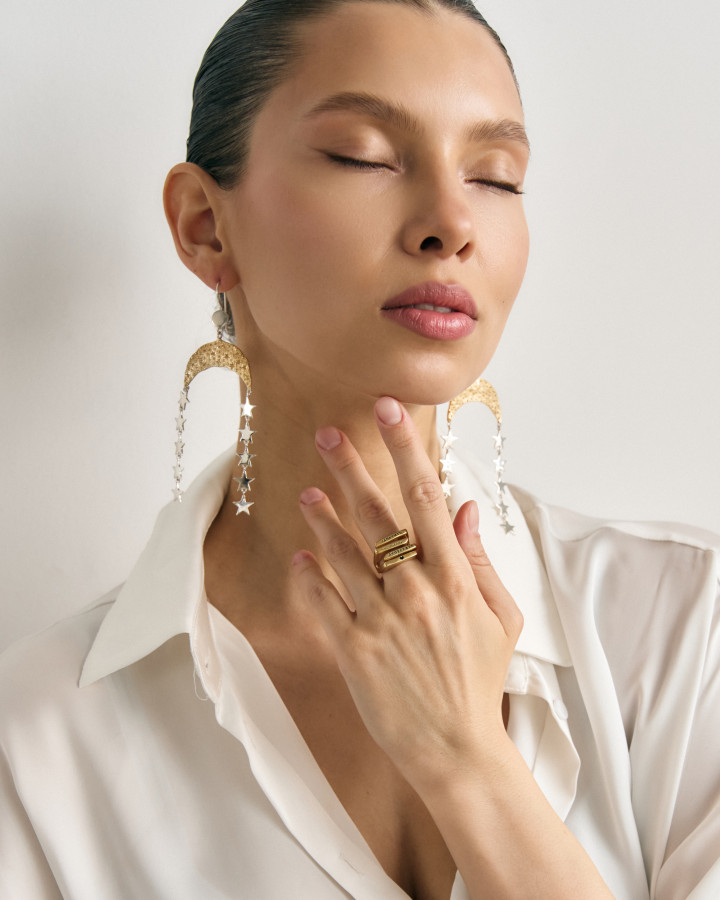 Серьги "Животворящая"