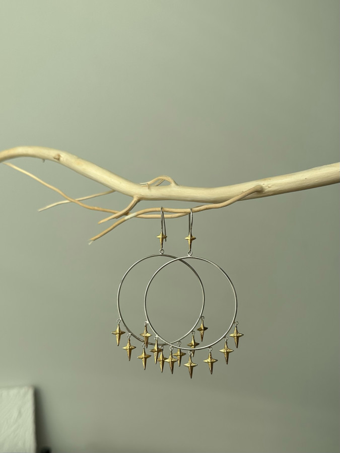 Серьги "Свободна духом"