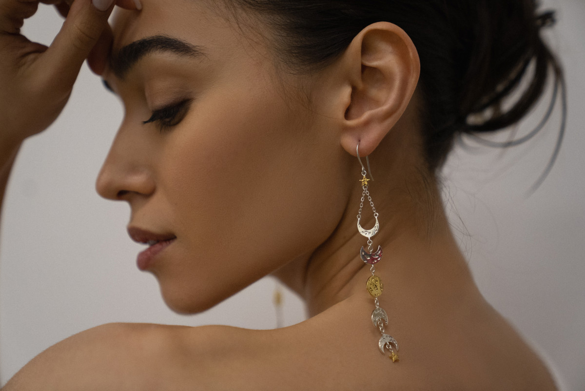 Серьги "Рождение женщины"