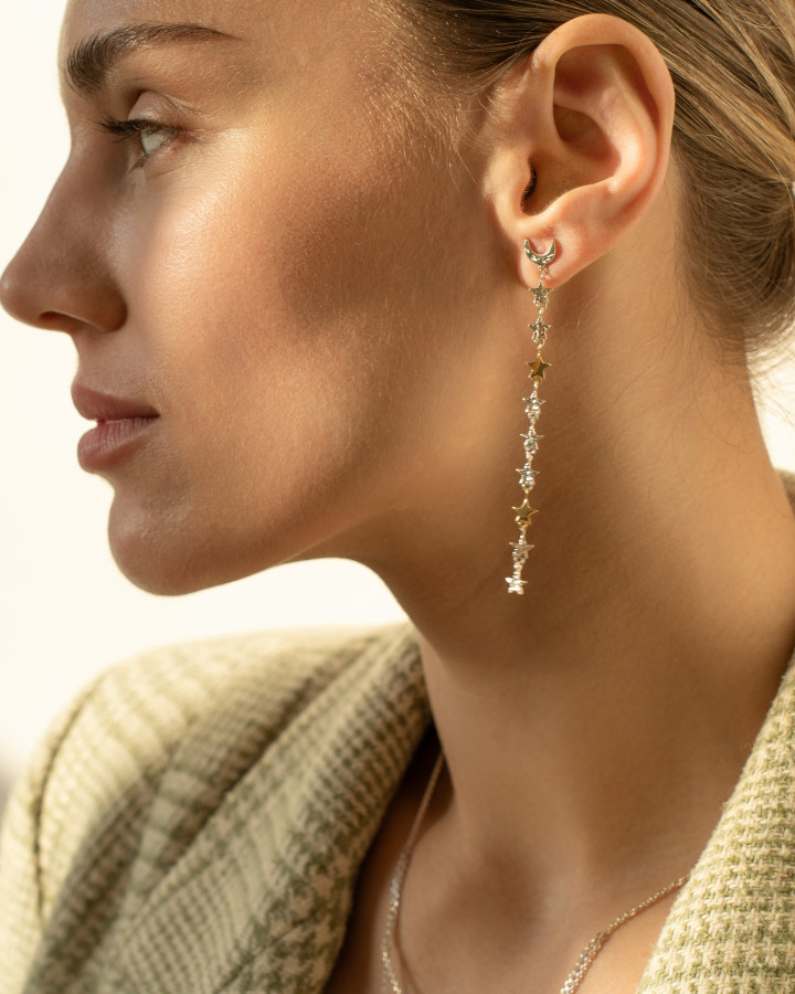 Серьги "Путь звезды"