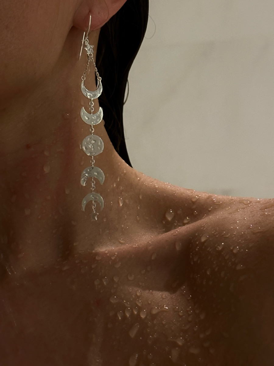 Серьги "Рождение женщины"