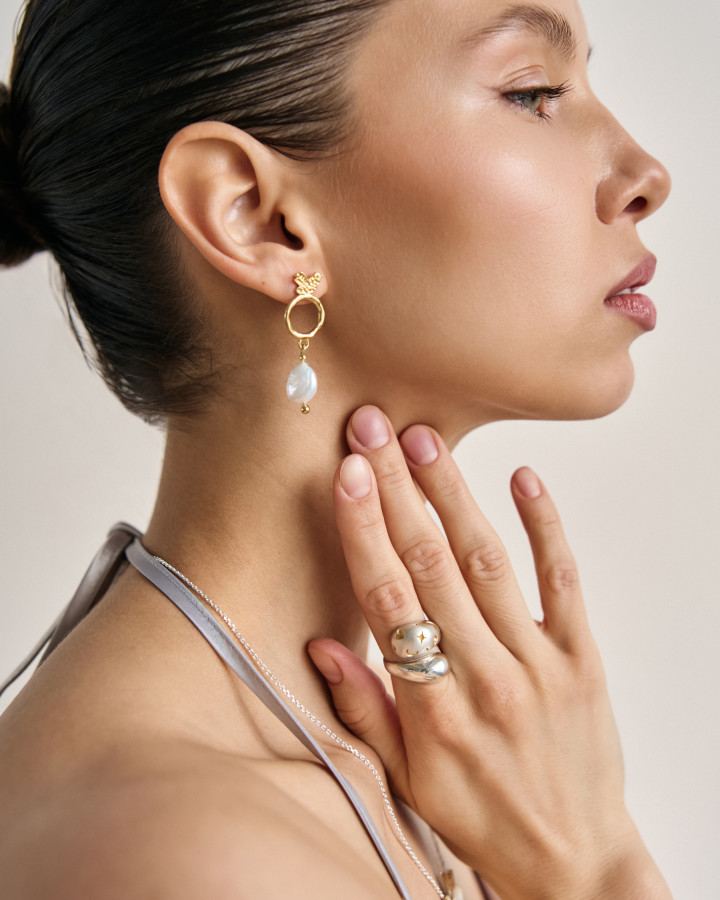 Серьги "Птица Счастья"