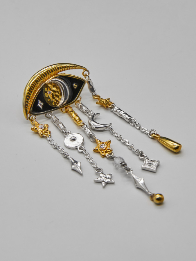 Моносерьга "Глаз Бога"