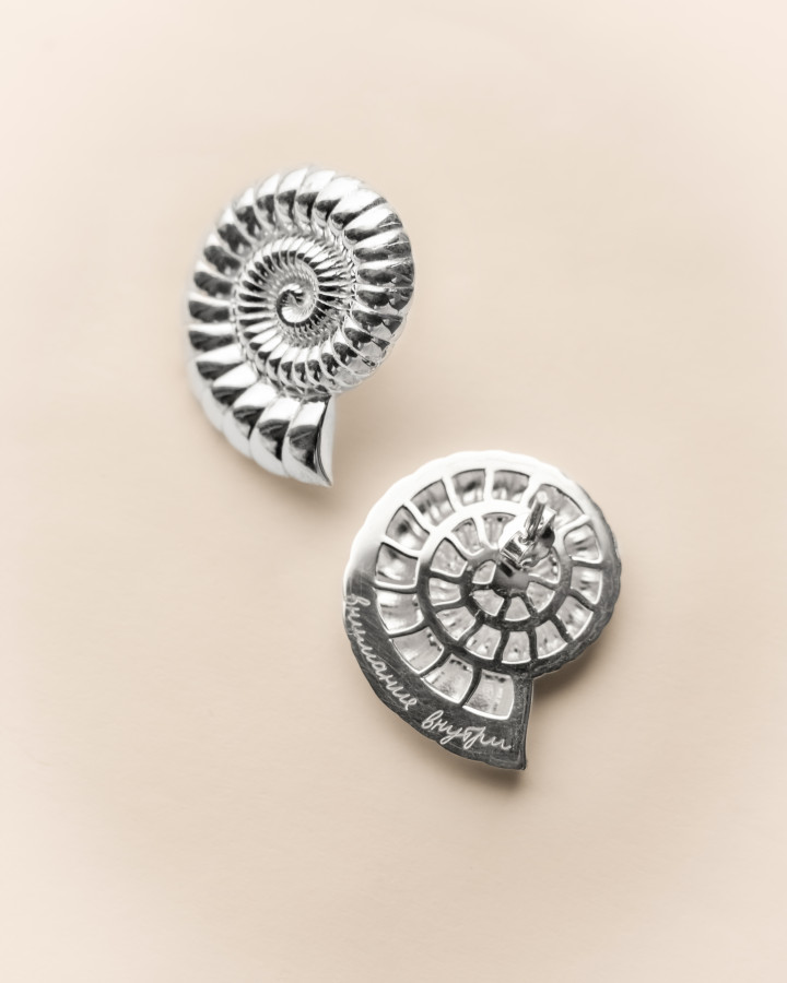 Серьги "Внимание внутри"