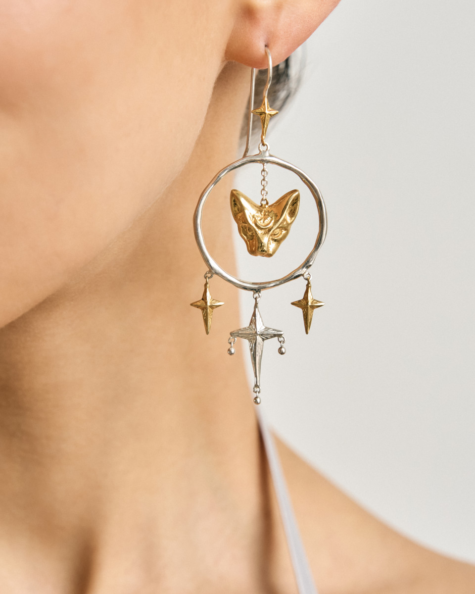 Серьги "Женская мистика"