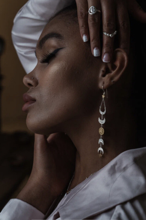 Серьги "Рождение женщины"