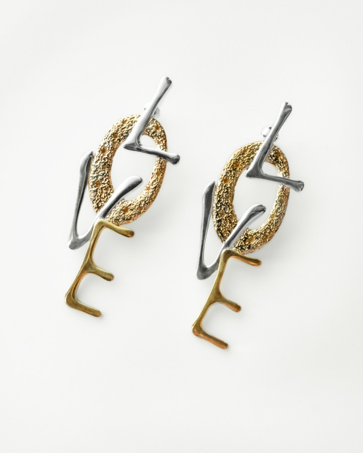 Серьги "Большая любовь" NEW