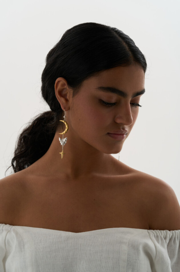 Серьги "Лунная мистика"