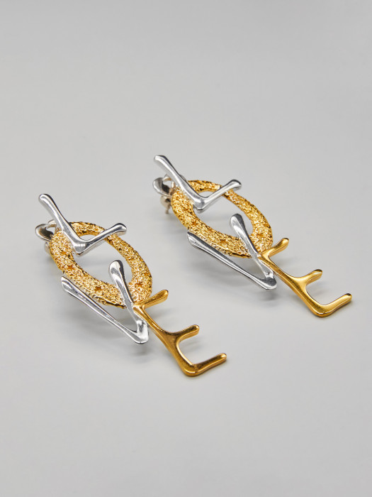 Серьги "Большая любовь" NEW