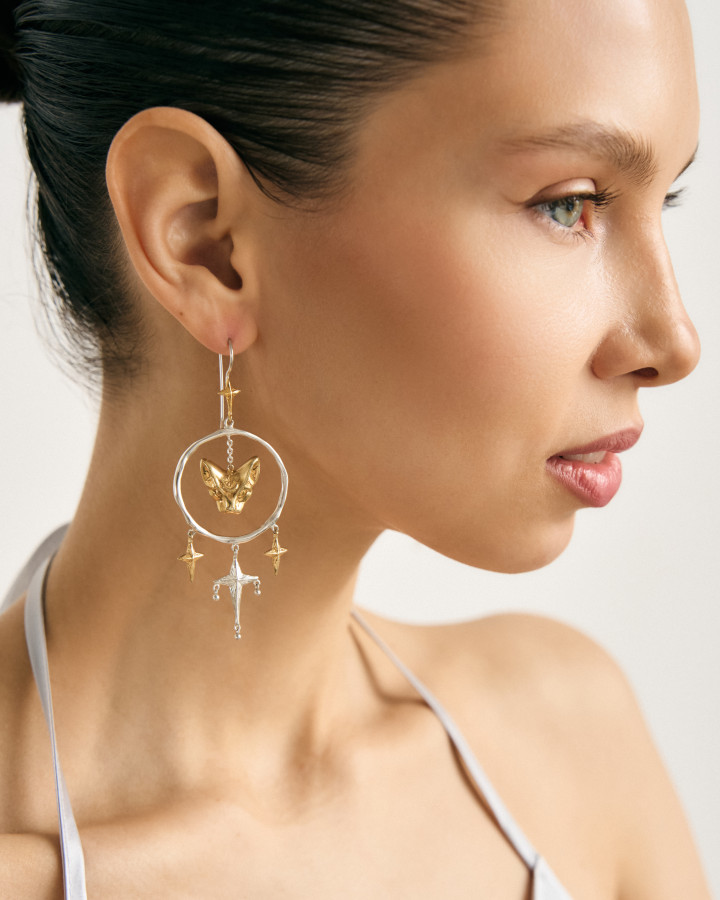 Серьги "Женская мистика"