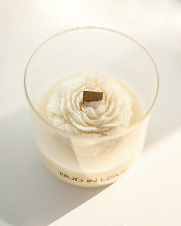 Свеча цветок