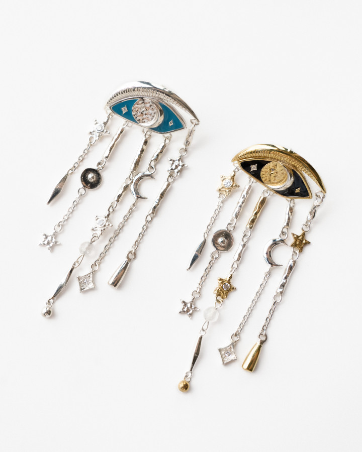 Моносерьга "Глаз Бога"