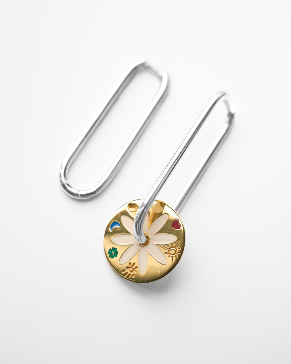 Серьги "Семя жизни"