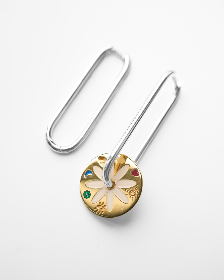 Серьги "Семя жизни"