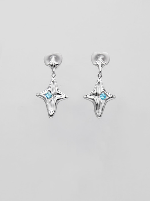 Серьги "Искра жизни" из латуни