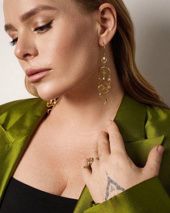 Серьги "Кодекс Творца"