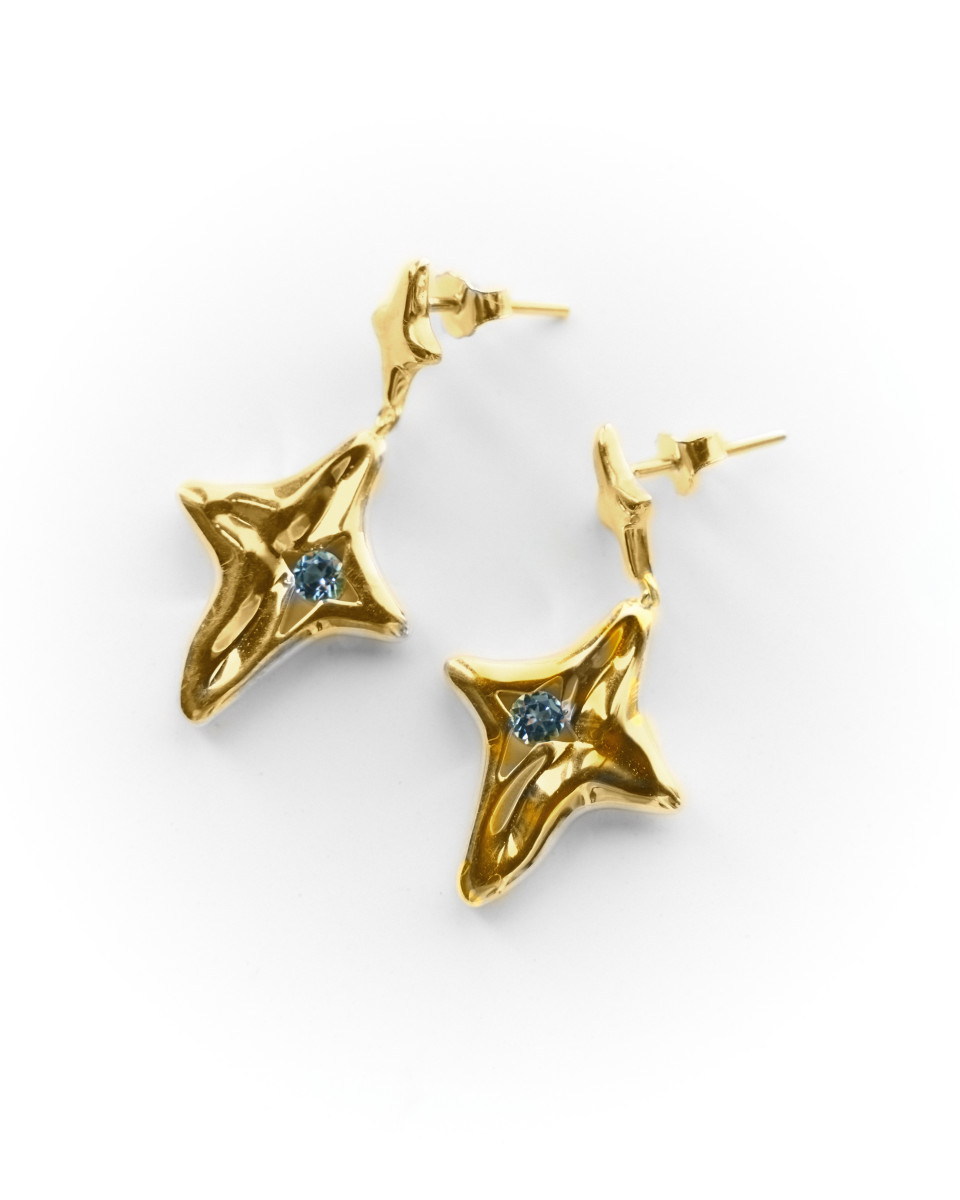 Серьги "Искра жизни"