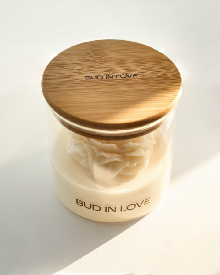 Свеча цветок