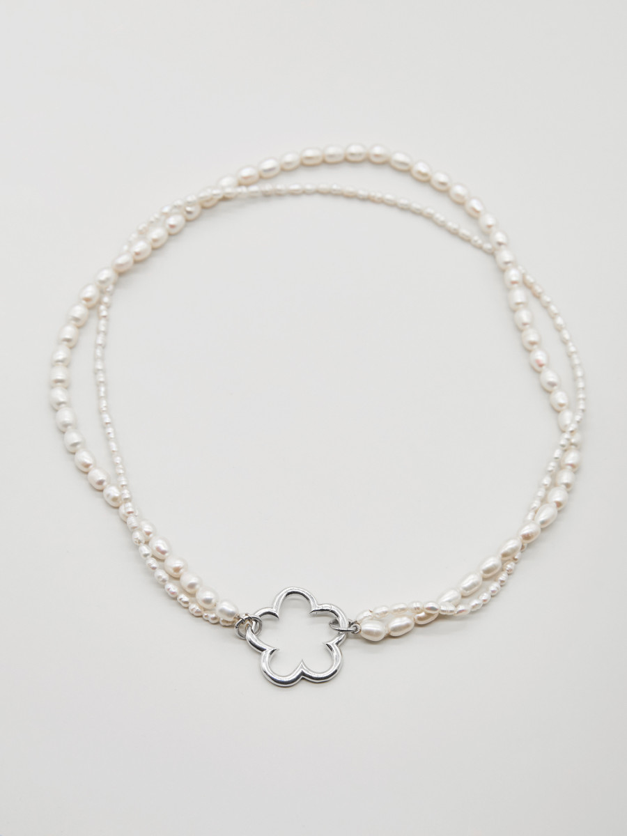 Колье "Цветение сердца"