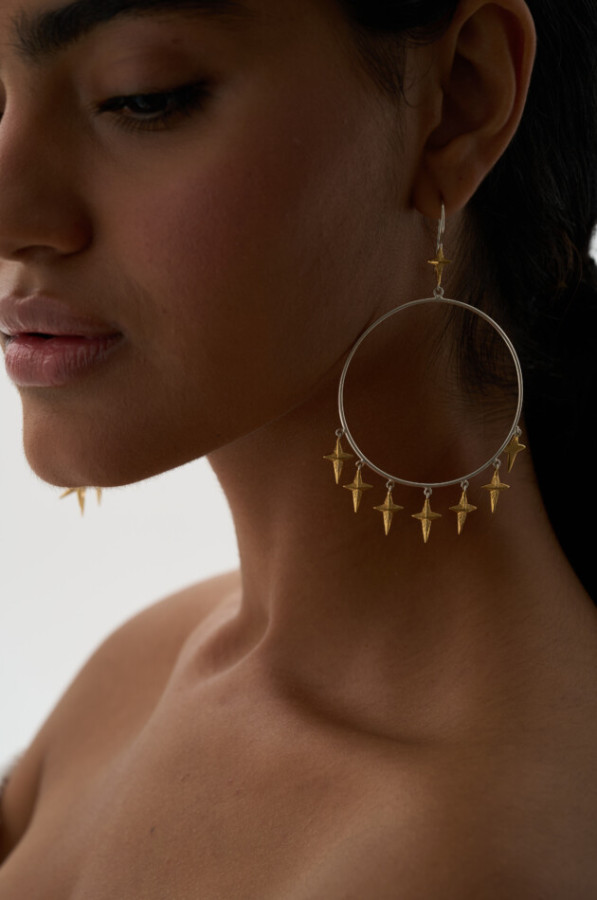 Серьги "Свободна духом"