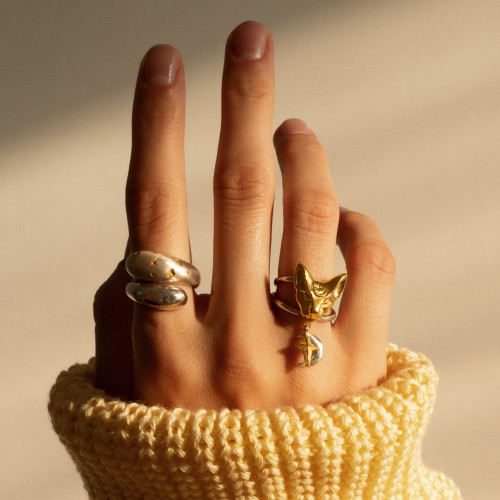 Как сочетать ювелирные украшения с теплыми вещами