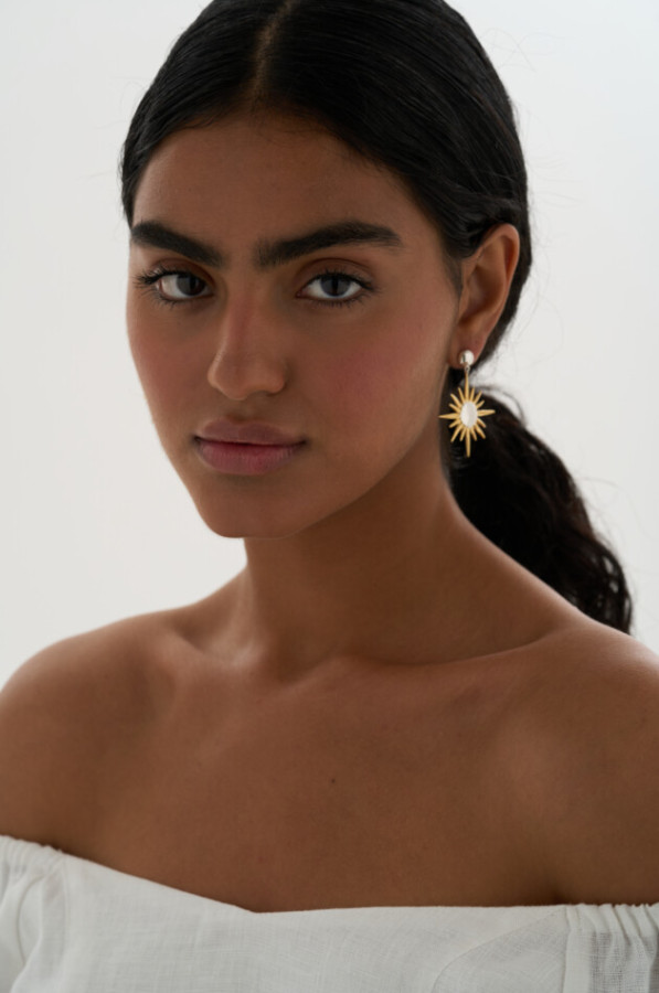 Серьги "Быть солнцем"